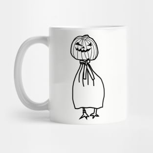 Minimal Goose Steals Halloween Horror Costume Mug